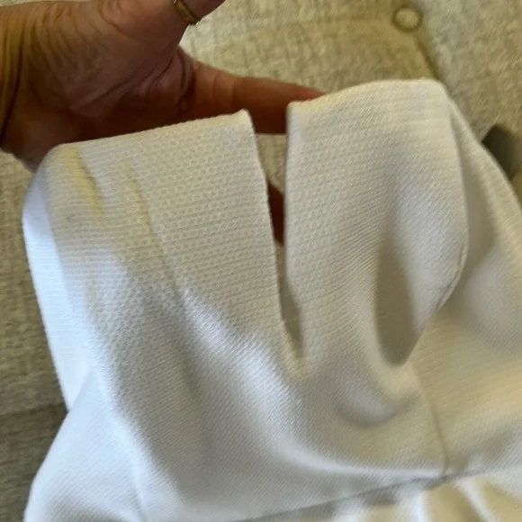 LULUS WHERE ARE YOU WHITE STRAPLESS ROMPER SIZE S - Picture 8 of 16